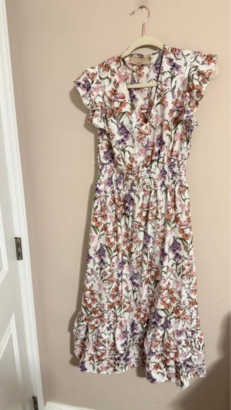 Women's floral maxi dress